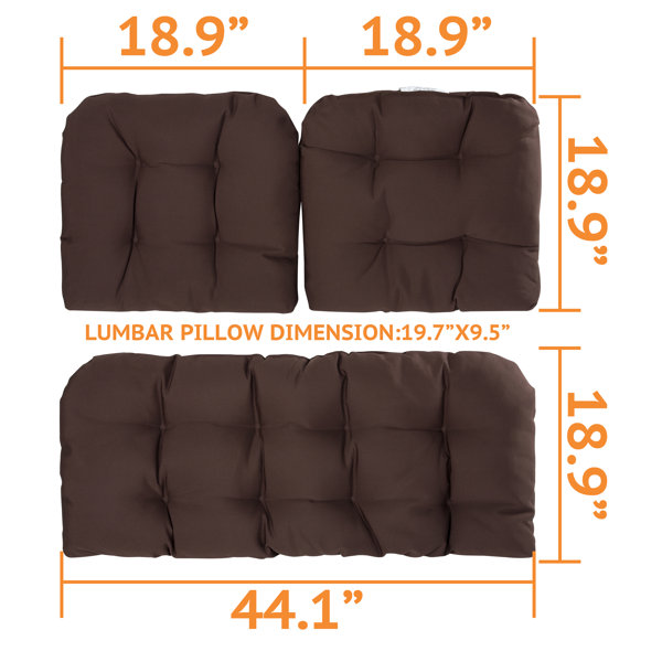 Red Barrel Studio Outdoor Seat/Back Cushion & Reviews Wayfair